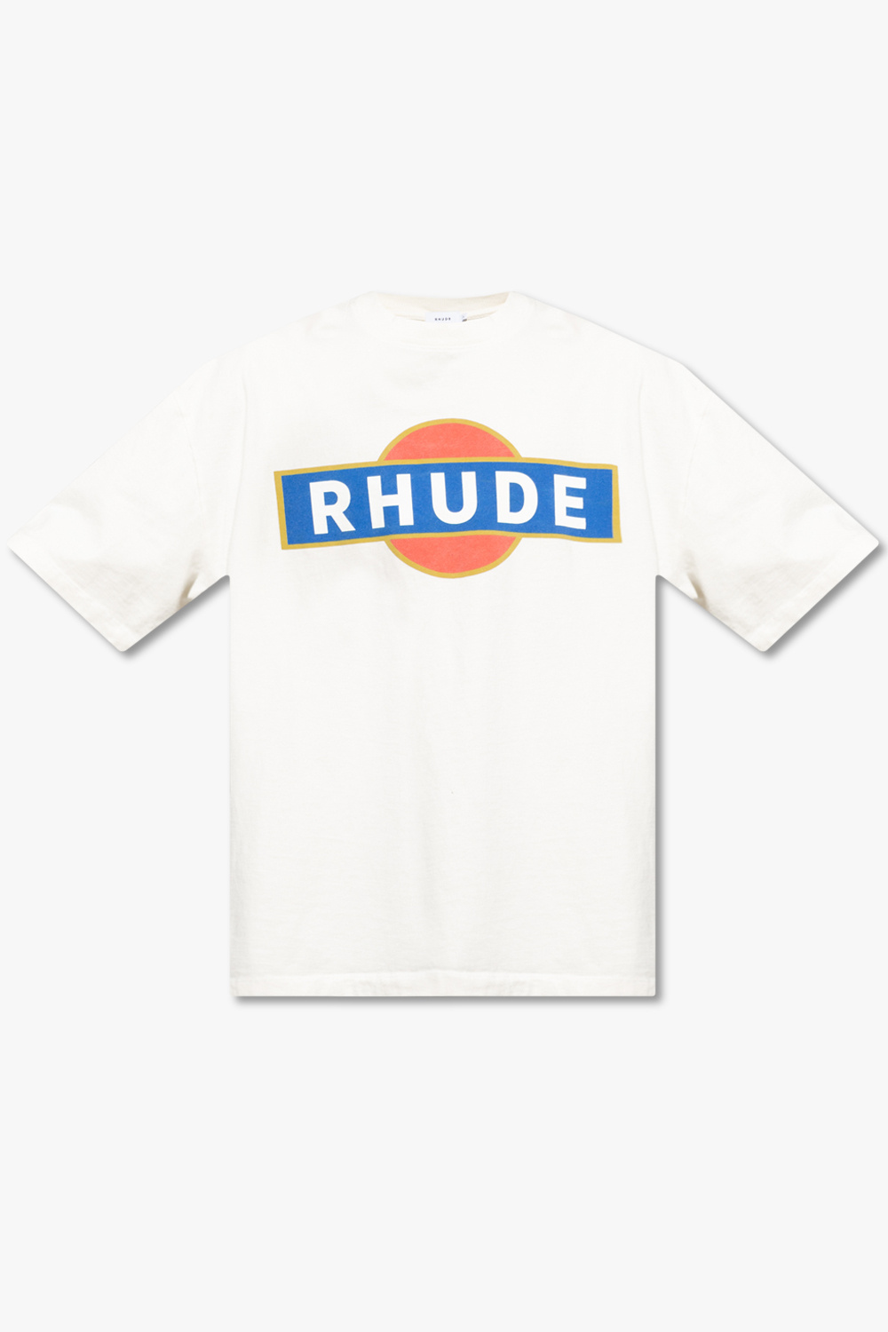 Rhude ホワイト Tシャツ Rhude Off-White T-Shirt in Vintage White | REVOLVE